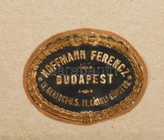 Deák Ébner Lajos (1850-1934): Piaci jelenet. Akvarell, papír. Jelzett. Dekoratív, üvegezett fakeretb...