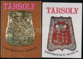 Tarsoly. Vezérlő kalauz, különféle traktumok 2 száma. Bp., 1987-1989, Hadtörténeti Múzeum. Fekete-fehér képekkel illusztrálva. Kiadói papírkötés.