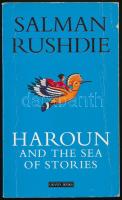 Salman Rushdie: Haroun and the sea of stories. London,1990,Granta Books. Angol nyelven. Kiadói papírkötés, a borítón gyűrődésnyommal.