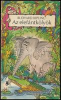 Rudyard Kipling: Az elefántkölyök. Ford.: Jékely Zoltán és Szász Imre. Krenner István rajzaival. A grafikus, Krenner István (1948-) karikaturista által DEDIKÁLT példány. Bp., 1983, Móra. Második kiadás. Kiadói papírkötés,