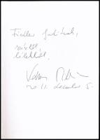 Vámos Miklós: Márkez meg én. DEDIKÁLT! Bp., 2004, Ab Ovo. Kiadói kartonált papírkötés