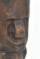 Pablo Picasso után: Poupée (Baba). Bronz szobor márvány talapzaton. Jelzett, hibátlan, m: 26,5 cm