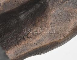 Pablo Picasso után: Poupée (Baba). Bronz szobor márvány talapzaton. Jelzett, hibátlan, m: 26,5 cm