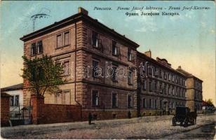 1914 Pancsova, Pancevo; Ferenc József laktanya / Franz Josef-Kaserne / K.u.K. military barracks (EK)