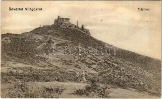 Világos, Siria; várrom. Kerpel Izsó kiadása / castle ruins (EK)