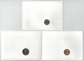 5db-os érmés boríték tétel, mind különféle és német nyelvű tájékoztatóval, benne: Sao Tomé, Jersey, ...