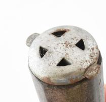 10 db debreceni pipagyárban készült cseréppipa, fém szerelékkel. h: cca 7 cm