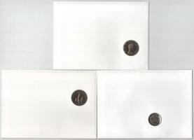 5db-os érmés boríték tétel, mind különféle és német nyelvű tájékoztatóval, benne: Hongkong, Tonga, J...