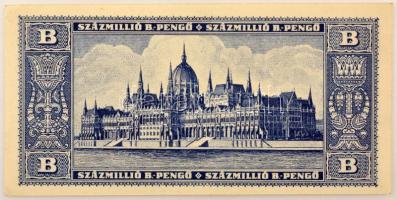 1946. 100.000.000BP T:UNC,AU / Hungary 1946. 100.000.000 B-Pengő C:UNC,AU
Adamo P39