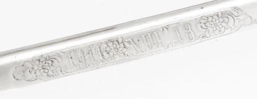 1904M lovassági tiszti szablya. Extra változat, gazdagon díszített, egyedi, áttört mintás kosárral, ...