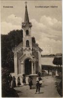 1926 Komárom, Komárnó; Erzsébet szigeti kápolna. Czike Dénes kiadása / chapel in Alzbetínsky ostrov