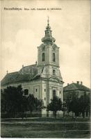 Breznóbánya, Brezno nad Hronom; Római katolikus templom és városháza / church and town hall