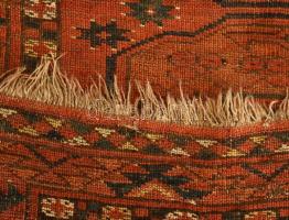 Afgán elefánttalpas kézi csomózású szőnyeg. Jó állapotban, cca 205x190 cm