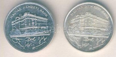 1992-93. 200Ft Ag "MNB" (2x) T:BU,2