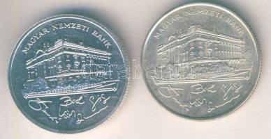 1992-93. 200Ft Ag "MNB" (2x) T:BU,2