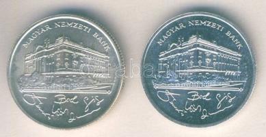 1992-93. 200Ft Ag "MNB" (2x) T:BU,2