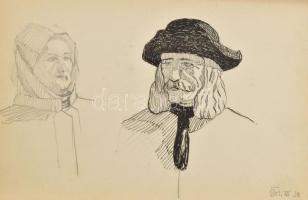 1901-1902 Entz Géza (biológus, 1842-1919) autográf rajzai. Nagyrészt balatonfüredi kagylók fejlődésé...