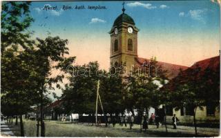 1916 Huszt, Chust, Khust; Római katolikus templom. Berger Miksa utóda kiadása / church (EK)