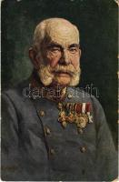 I. Ferenc József / Franz Joseph I of Austria / Franz Josef. Feldpostkarte s: Fröhlich (EM)