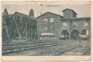 1917 Petrozsény, Petrosany, Petrosani; szénosztályozó, iparvasút / coal mine, industrial railway (fa)