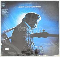 Johnny Cash - At San Quentin. Vinyl LP Album, Columbia CS 9827, USA, Stereo, 1971, VG+ (borítón felületi sérülésekkel)