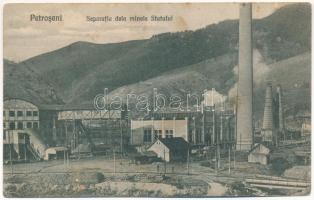 Petrozsény, Petrosany, Petrosani; Separatia dela minele Statului / Kőszénbánya leválasztása az állami bányáktól, iparvasút / coal mine, industrial railway (EK)