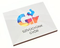 2021 "Győr 750 - Szívügyünk Győr", alkalmi (750. évfordulós) kiadás, 4 doboz gyufa eredeti...