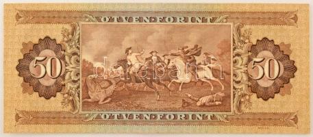 1951. 50Ft "D 158 050107" T:F szép papír / Hungary 1951. 50 Forint "D 158 050107"...