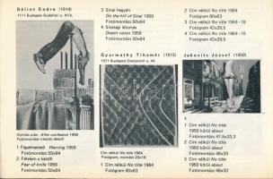 Expozíció Fotó/művészet. Szerk.: Kovács Ákos. Kiállítási katalógus. Hatvany Lajos Múzeum No. 2. Bp.,...