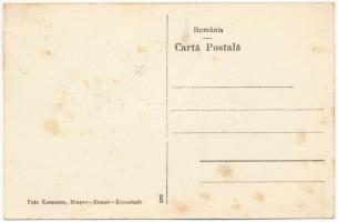 Höltövény, Heldsdorf, Halchiu; Niedergasse / utca, automobil / street view, automobile. Foto Kereszt...