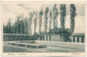 Höltövény, Heldsdorf, Halchiu; Volksbad / fürdő / swimming pool. Foto Keresztes (gyűrődések / creases)