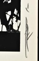 Hervé, Rodolf (1957-2000): Eiffel-torony. Szitanyomat, papír, jelzett, számozott: 8/40. 36x24 cm. / ...