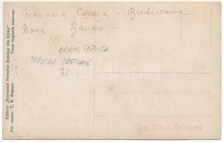 Maroshévíz, Oláhtoplica, Toplita, Toplica; Spre izvor. Port din Toplita si Bran / úton a forráshoz, ...