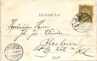 1903 Dés, Dej; látkép. Gálócsi kiadása / general view (EK)