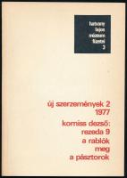 Korniss Dezső: "Rezeda 9" a Rablók a meg a Pásztorok. Kiállítási katalógus. Szerk.: Kovács Ákos. Hegyi Loránd előszavával. Benne Hegyi Loránd, Nagy László, Kormos István, Keserű Katalin írásaival. Hatvany Lajos Múzeum No. 3. Bp., 1977, Hatvany Lajos Múzeum, 31+1 p. Egy színes táblával. Kiadói papírkötés. + Korniss Dezső: Illuminációk. A 70 éves Kornissnak. Hatvany Lajos Múzeum No. 4. Bp., 1978, Hatvany Lajos Múzeum, 48 p. Kiadói papírkötés. Benne a Hatvany Lajos Múzeum 1975-ös Korniss Dezső kiállítására szóló meghívóval.