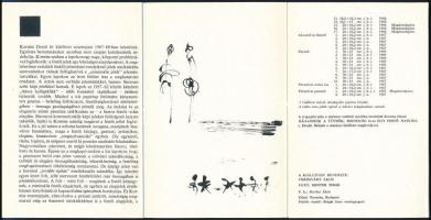 Korniss Dezső: "Rezeda 9" a Rablók a meg a Pásztorok. Kiállítási katalógus. Szerk.: Kovács...