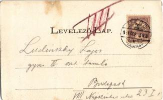 1901 Dés, Dej; református templom / Calvinist church (r)