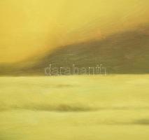 Nagy Gabriella (1968): Jó messze II. Olaj, vászon Jelzett. Hátoldalán is szignált. Néhány kis felüle...