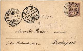 1900 Brassó, Kronstadt, Brasov; Heldentod des Kronstädter Stadtrichters Michael Weiss am 16. October...