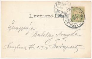 1903 Tövis, Teius; Piac, Fő út, Katolikus templom, Maroshíd, MÁV vasúti vonal Tövis és Karácsonfalva...