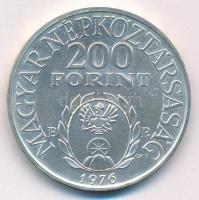 1976. 200Ft Ag "II. Rákóczi Ferenc" T:BU 
Adamo EM56