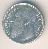 Belgium 1909. 1Fr Ag "II. Lipót" T:3