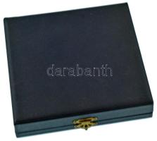 1989. "Budafok alapításának 25. évfordulójára" kétoldalas bronz emlékérem, eredeti tokban ...