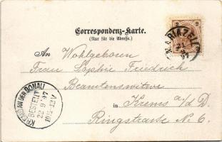 1897 (Vorläufer!) Mariazell, Gnaden-Mutter, Erlafsee, Bürger-Alpe, Inneres der Kirche / pilgrimage s...