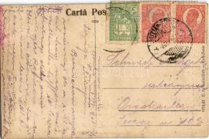 1921 Buziásfürdő, Baile Buzias; József forrás, Divatáruk nagyáruház üzlete / mineral water spring, s...