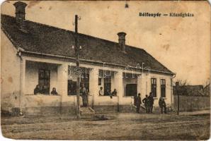 1927 Bélfenyér, Belfir; községháza / town hall (b)