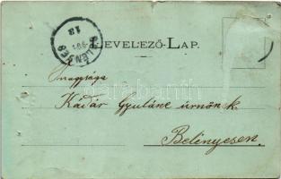 1901 Tenke, Tinca; Ezredéves emlék tér este / square at night (lyukak / pinholes)