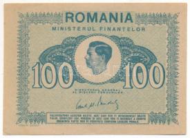 Románia 1945. 100L T:XF hajtatlan Romania 1945. 100 Lei C:F unfolded Krause P#78