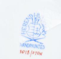 Herendi Eton mintás porcelán váza. Kézzel festett, jelzett, hibátlan 18 cm