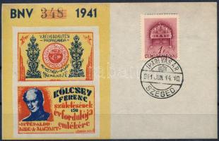 1941/6bb Kölcsey Ferenc II. pecsételt emlékív (10.000)